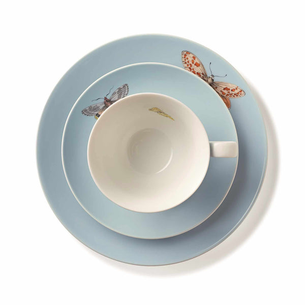Asprey Butterfly Cup Saucer & Plate