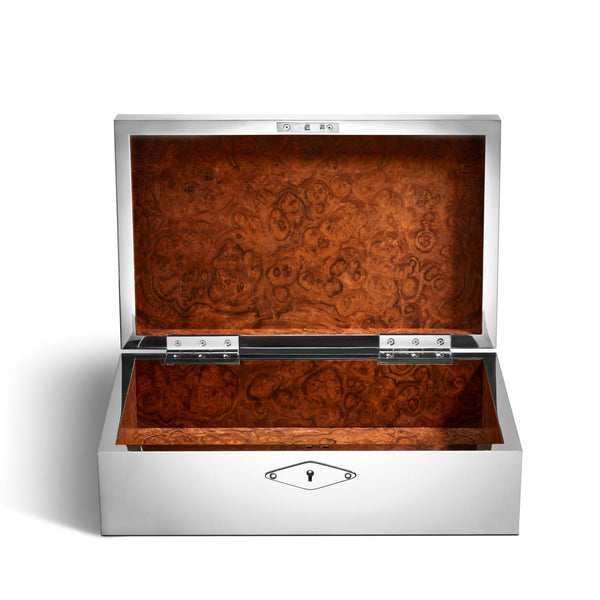 asprey Campaign Chest in Sterling Silver