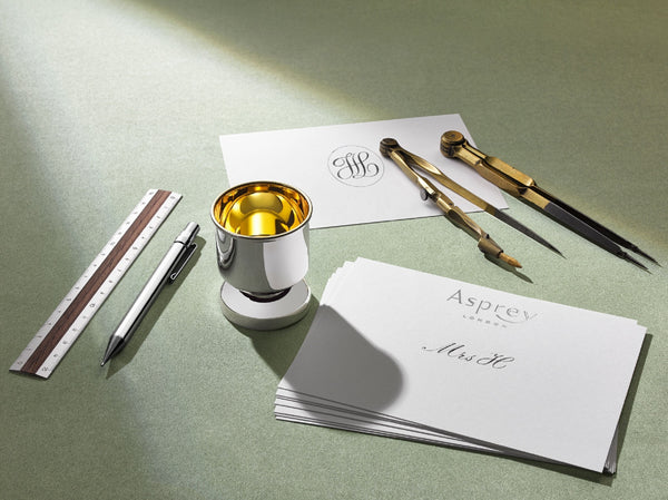 Asprey Classic Egg Cup In Sterling Silver