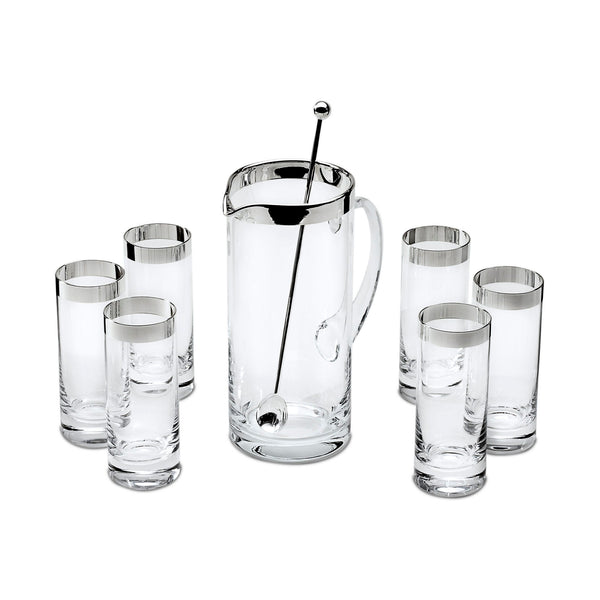 asprey Contemporary Pimms Set Jug & Glasses