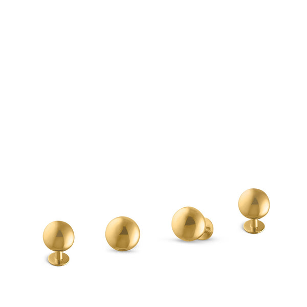 asprey Dress Studs in 18ct Yellow Gold