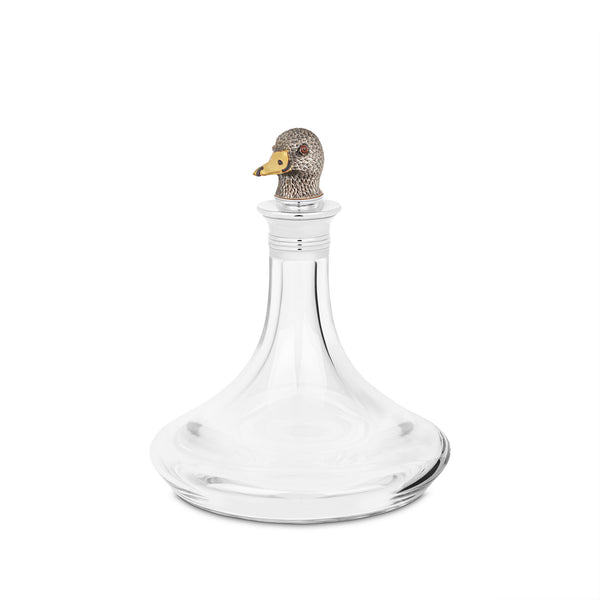 Asprey Duck Head Ships Decanter
