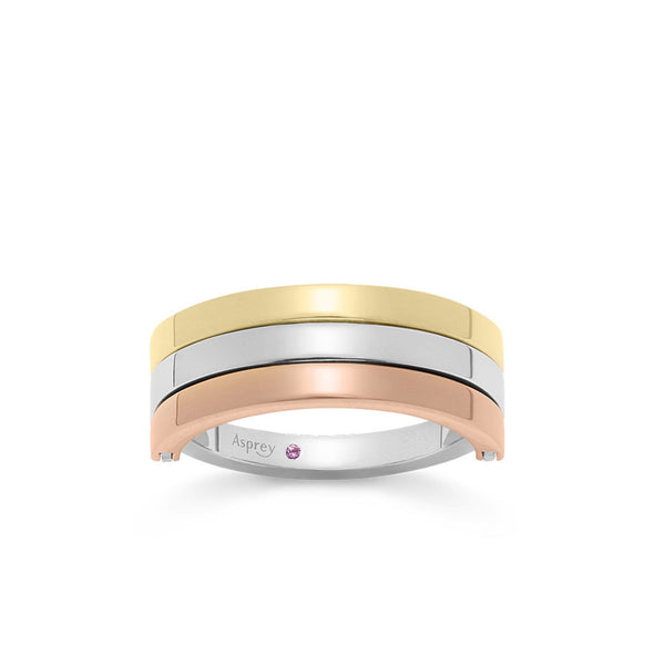 asprey Flip Ring in 18ct Gold