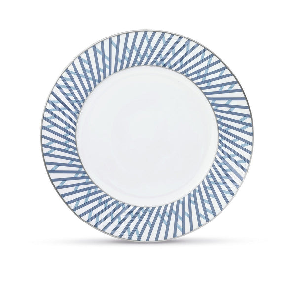 asprey Graphic Blue Dinner Plate