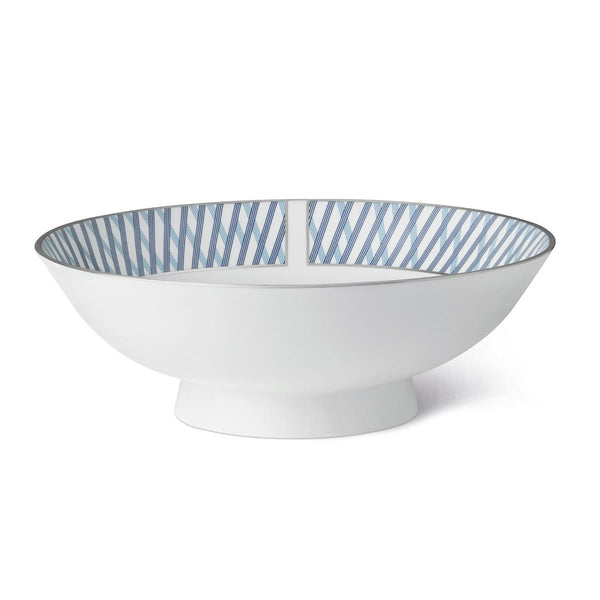 asprey Graphic Blue Large Serving Bowl