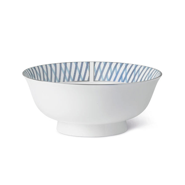 asprey Graphic Blue Salad Bowl