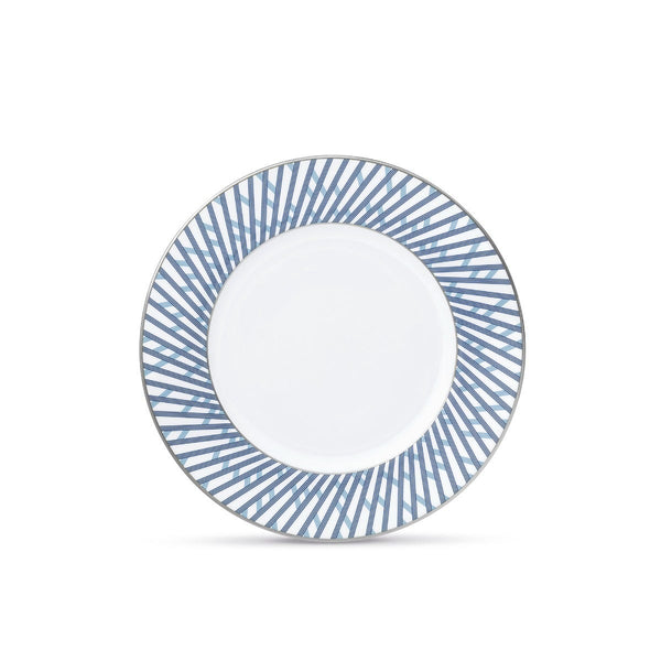 asprey Graphic Blue Salad Plate