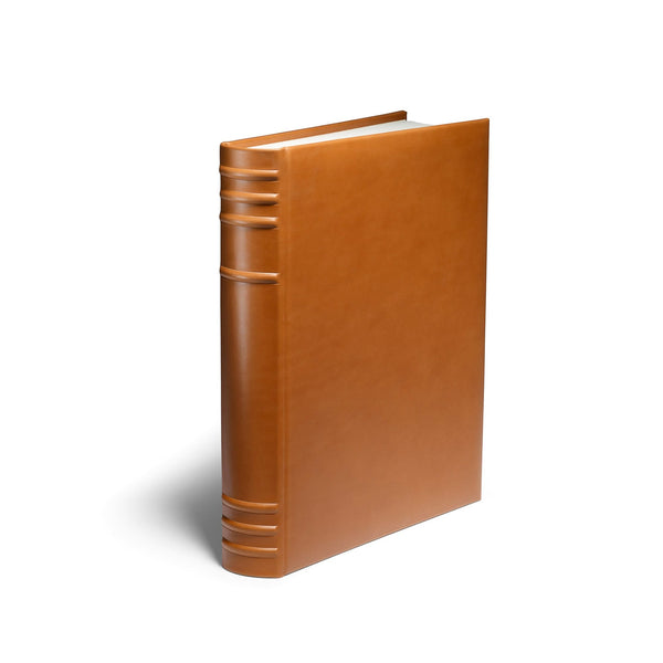 asprey Hanover Album in Saddle Leather 12" x 10"