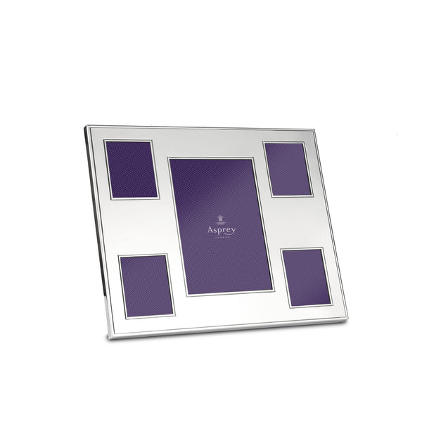 asprey Multi-Aperture Frame in Sterling Silver