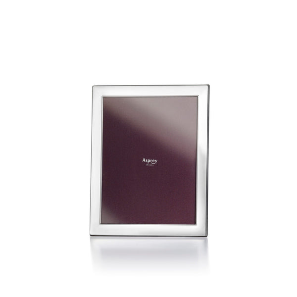 Asprey Plain Frame In Sterling Silver