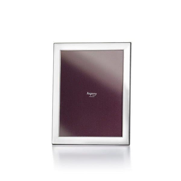 Asprey Plain Frame In Sterling Silver