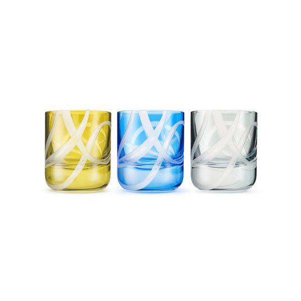 Asprey Ribbon Tealight Holders Set Of 3