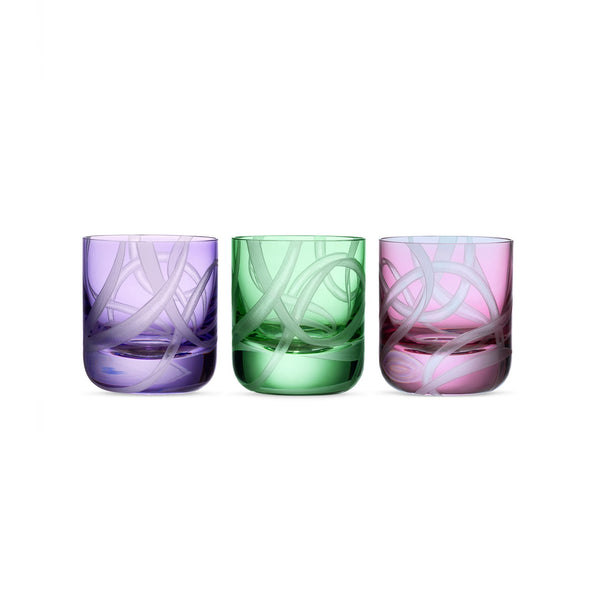 asprey Ribbon Tealight Holders Set of 3