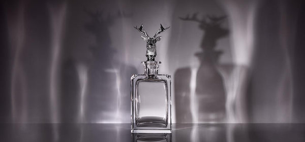 Asprey Stag Head Decanter