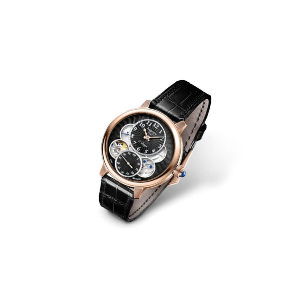 Asprey The Entheus R2 42mm Watch In 18ct Rose Gold