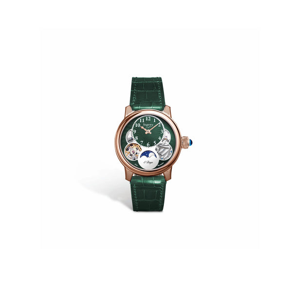 asprey Ladies Entheus R2 38mm Watch in 18ct Rose Gold