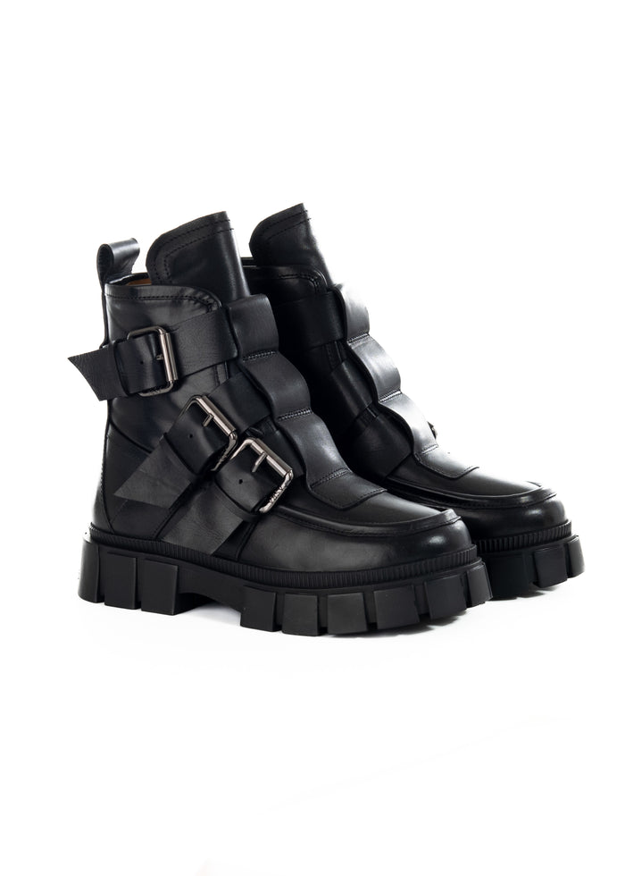 Asra Blaze - Leather Biker Boot