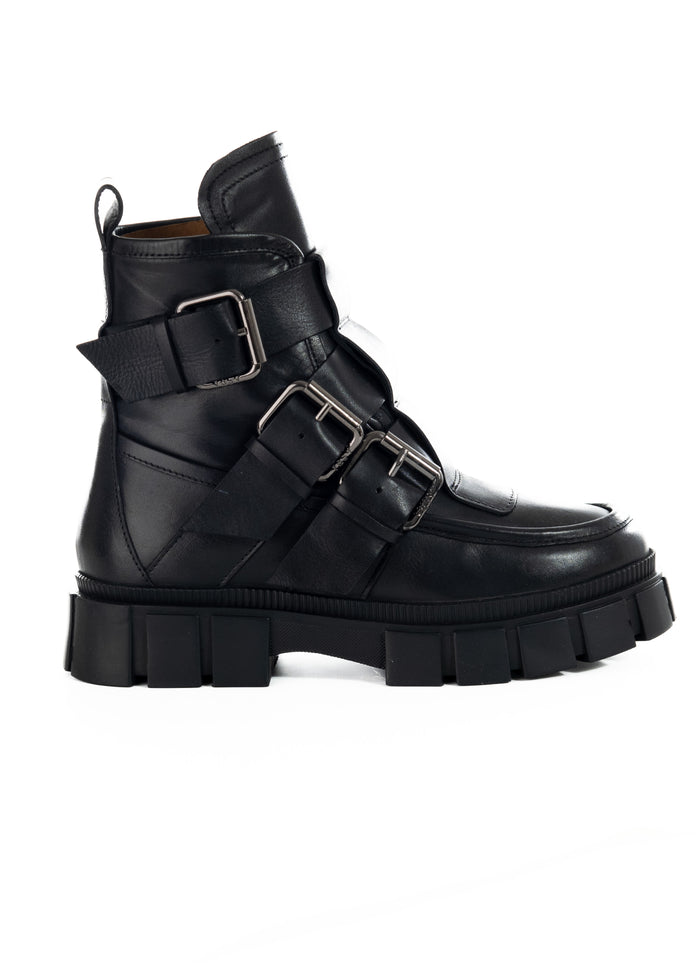 Asra Blaze - Leather Biker Boot