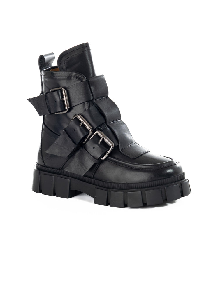 asra Blaze - Leather Biker Boot