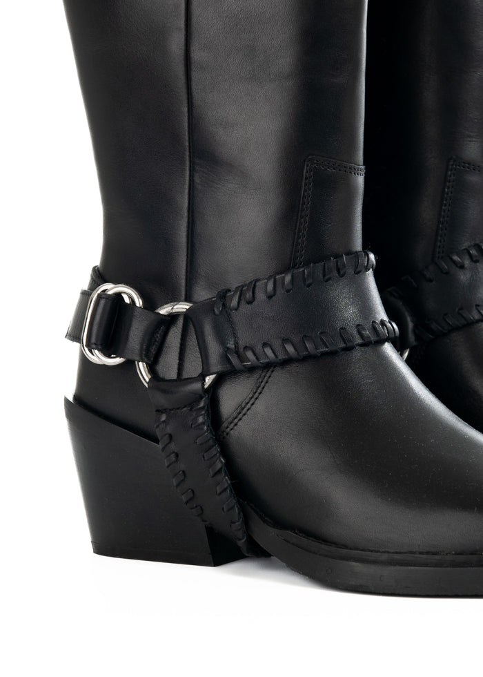 Asra KYLE - Black Western Boot