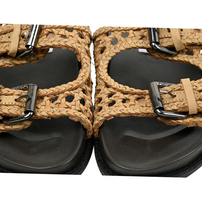 Asra NIA - Natural Tan Leather Sandal