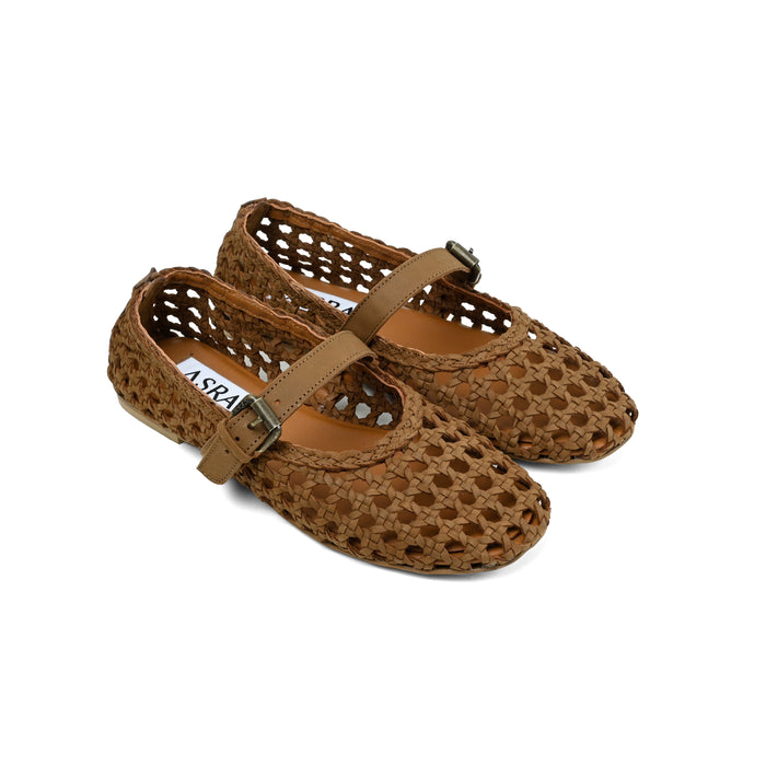 asra NOA - Dark Tan Ballerina