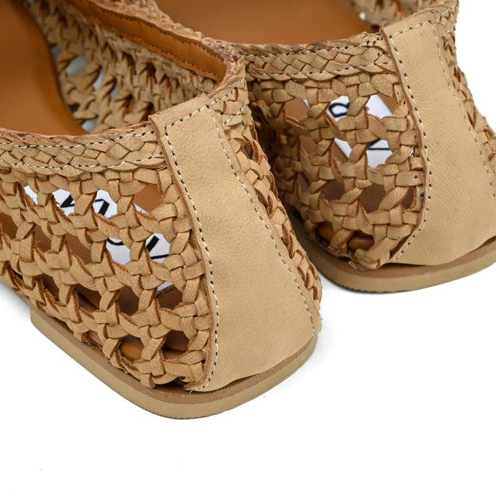 Asra NOA - Natural Tan Ballerina