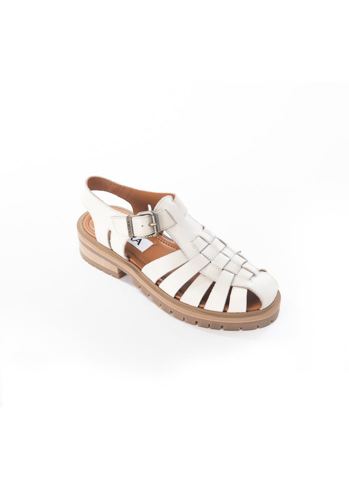 Asra Samo - Coconut Leather Fisherman Sandals