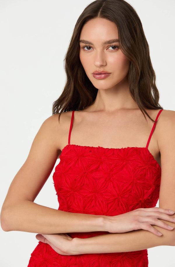 Astr The Label 3D Floral Mini Dress