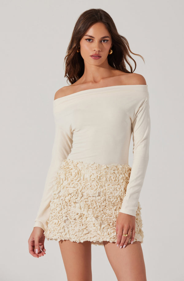 astr the label Anahi Off Shoulder Top