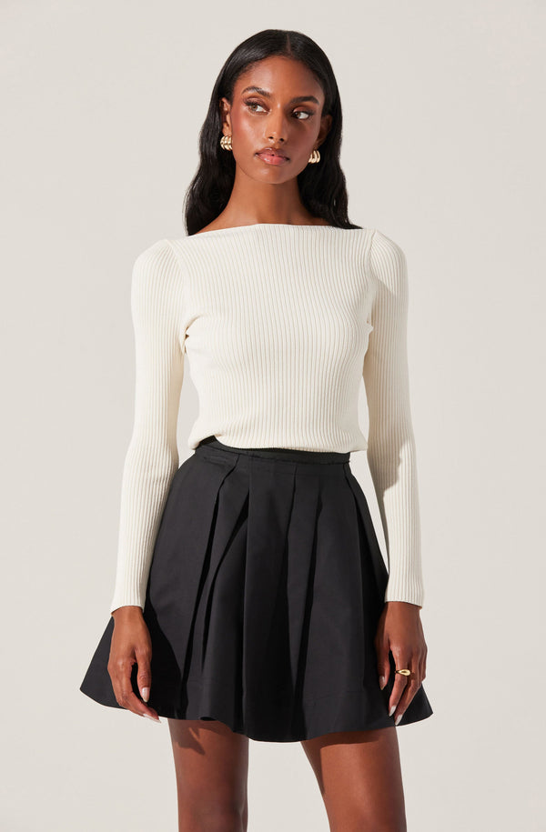 astr the label Antheia Pleated Mini Skirt