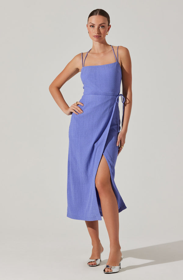 astr the label Brinda Wrap Midi Dress