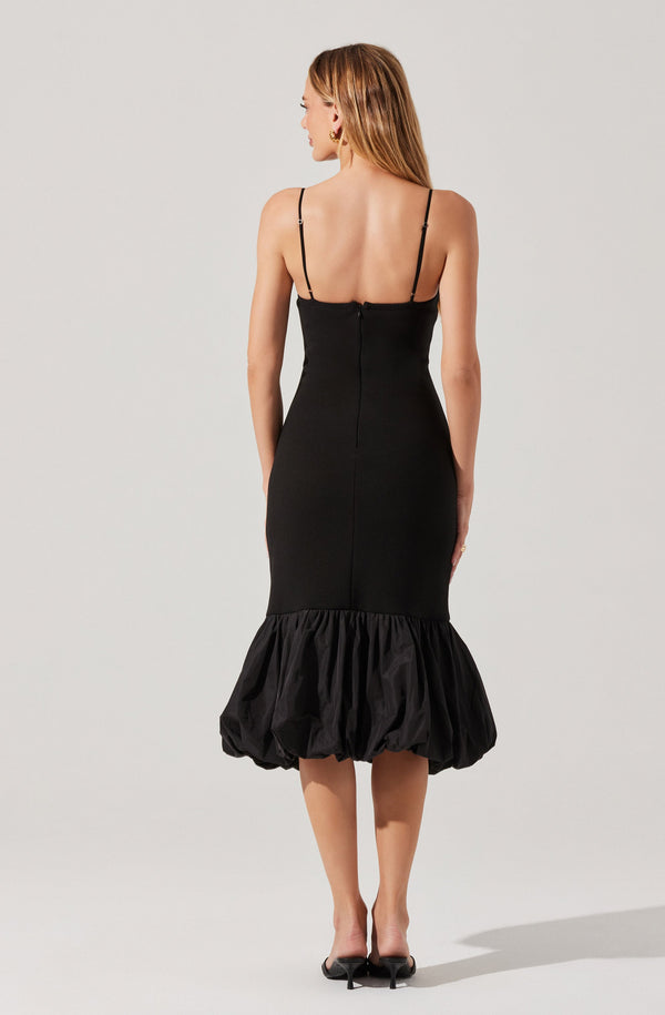 Astr The Label Brittnea Bodycon Bubble Hem Dress