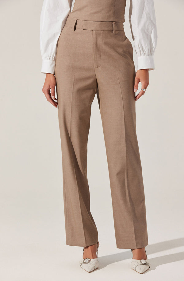 Astr The Label Brooks Pleated Tailored Pants