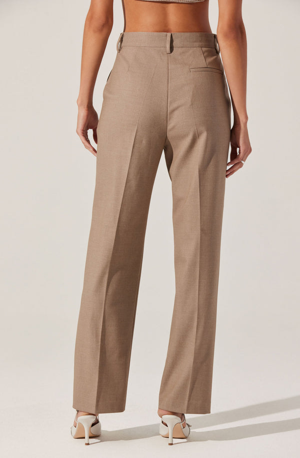 Astr The Label Brooks Pleated Tailored Pants