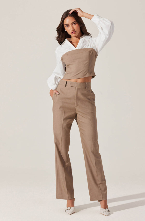 astr the label Brooks Pleated Tailored Pants