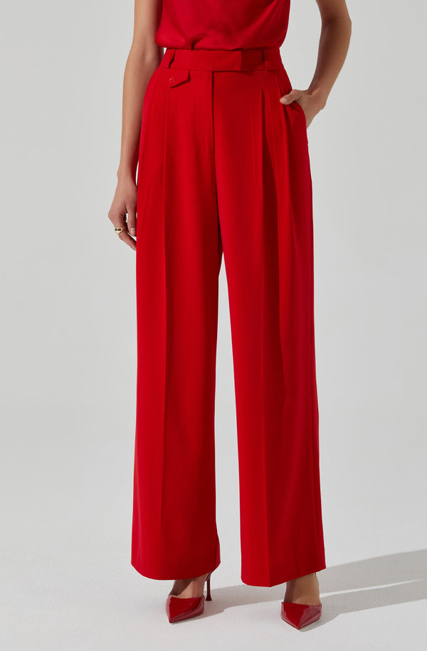Astr The Label Bryony High Waisted Trouser Pants