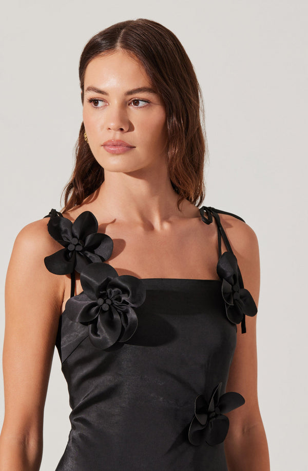 Astr The Label Cerelia 3D Floral Mini Dress