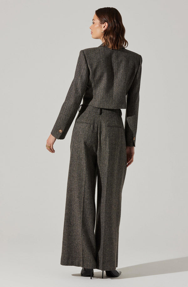 Astr The Label Dawson Cropped Blazer