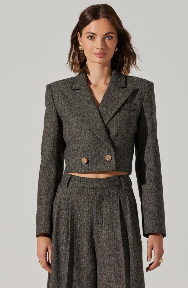 astr the label Dawson Cropped Blazer