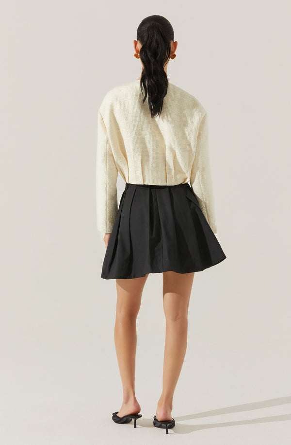 Astr The Label Edana Cropped Tailored Jacket