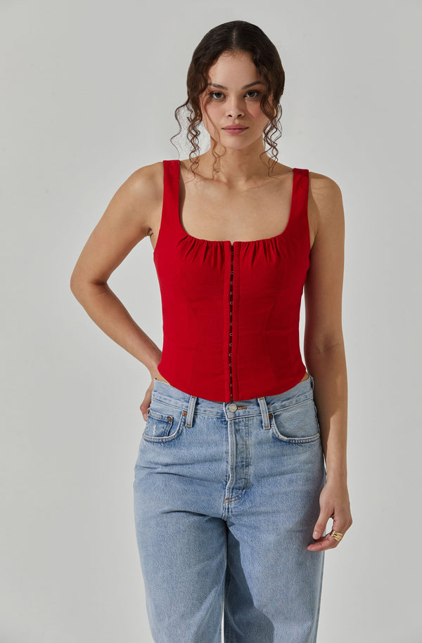 Astr The Label Evetta Corset Top