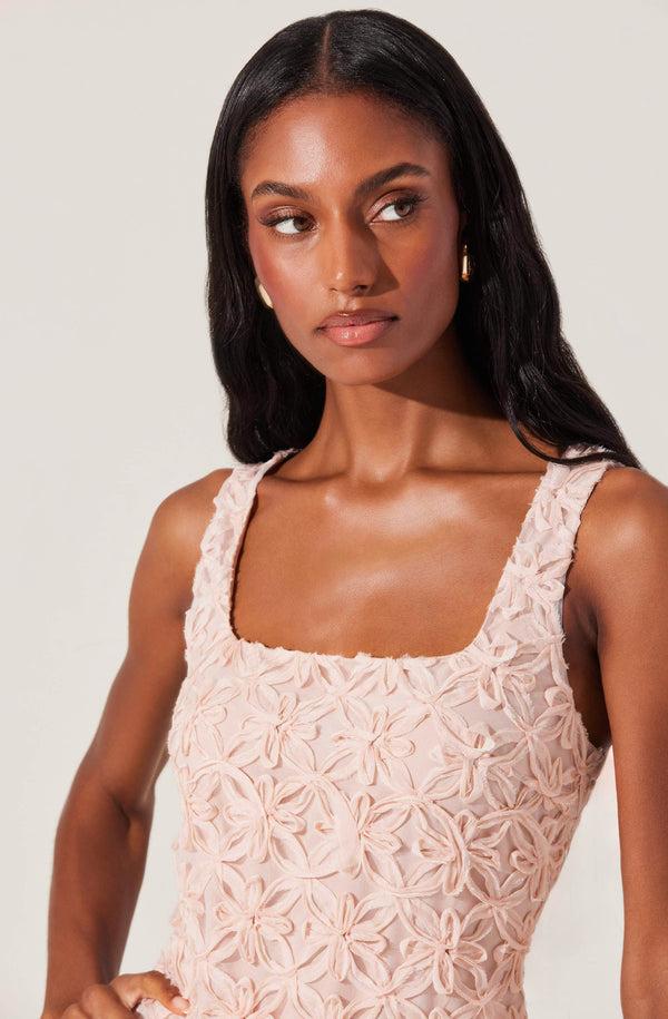 Astr The Label Fable 3D Floral Bubble Dress