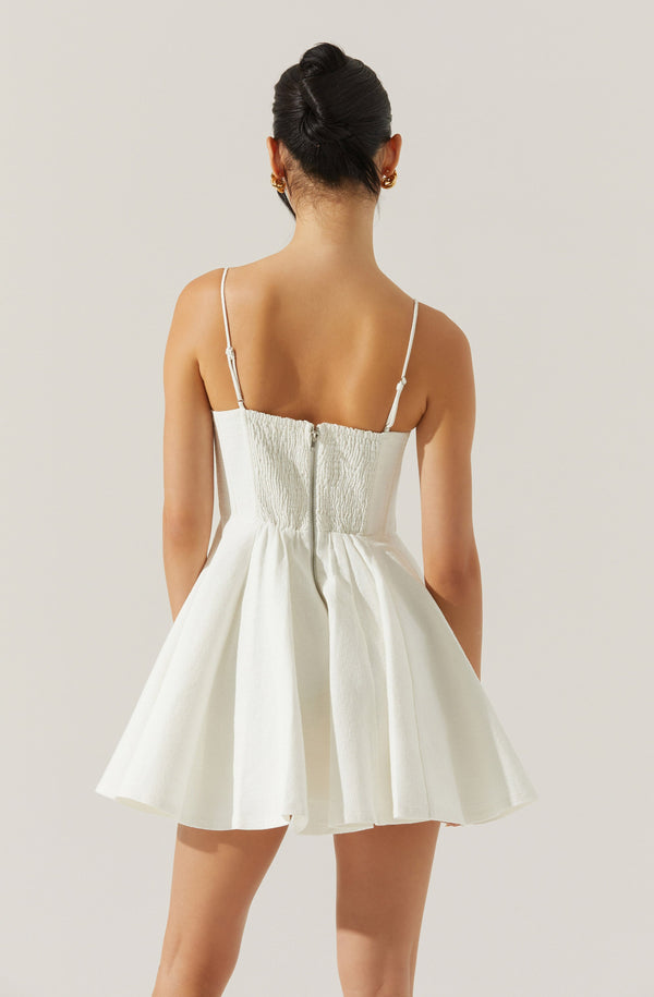 Astr The Label Fenna Textured Corset Mini Dress