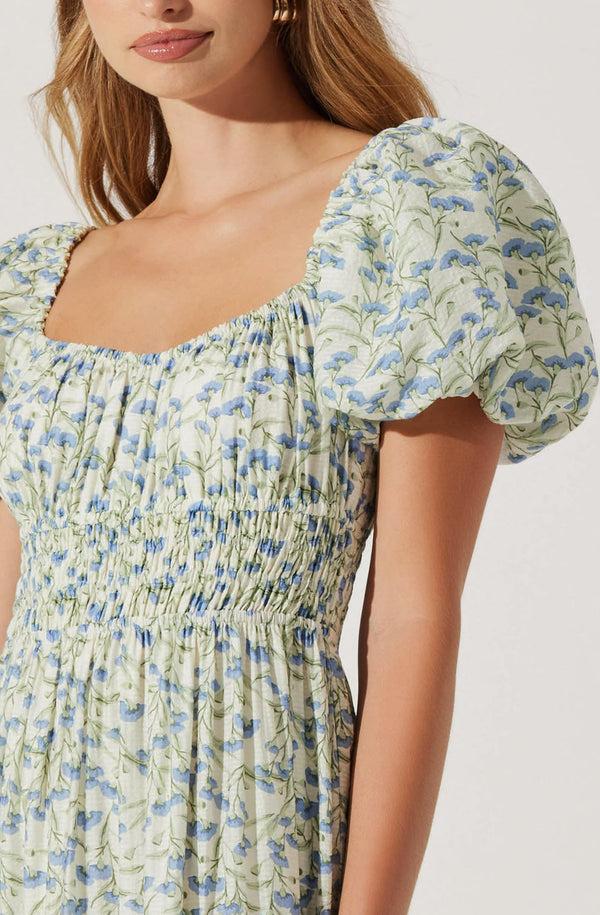 Astr The Label Florentina Floral Tiered Maxi Dress