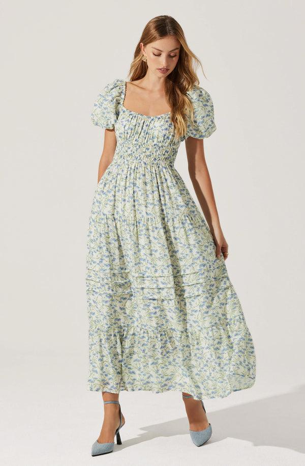 astr the label Florentina Floral Tiered Maxi Dress