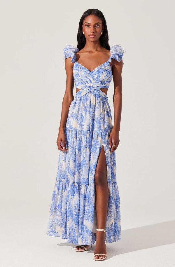 astr the label Fritillaria Floral Maxi Dress