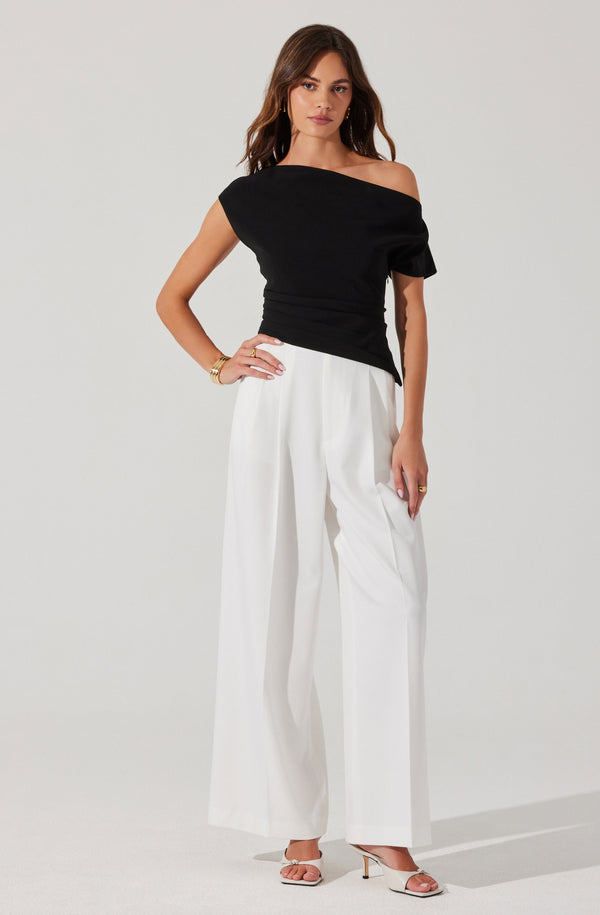 Astr The Label Hani Off Shoulder Top