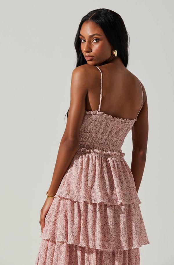 Astr The Label Harriet Tiered Maxi Dress