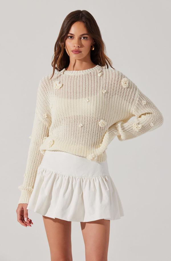 Astr The Label Jenika Drop Waist Mini Skirt